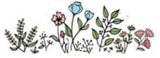 Vintage Floral Transfer Designs