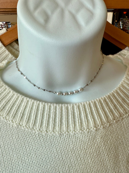 Alina Beaded Chain Necklace