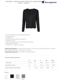 Nikki Bubble Doane Cursive Tigers Women’s Long Sleeve