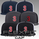 Station 3 Flexfit Mesh Arch Cap
