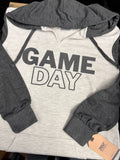 Pam Women's Game Day French Terry Colorblock Sleeve Hoodie