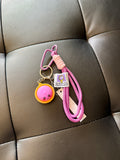 Assorted Cute Face Dumpling Wristlet Keychains