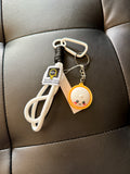 Assorted Cute Face Dumpling Wristlet Keychains