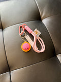 Assorted Cute Face Dumpling Wristlet Keychains
