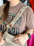 Patty Aztec Guitar Shoulder Strap Corduroy Tote Bag