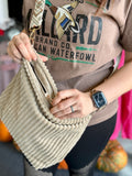 Patty Aztec Guitar Shoulder Strap Corduroy Tote Bag