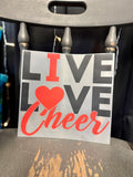 Cheer Transfer Designs
