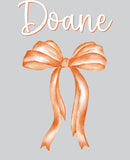 Original Doane Bow Sticker for Motel Keychain