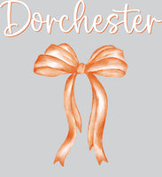 Original Dorchester Bow Transfer Design