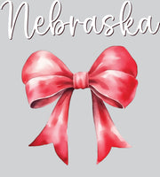 Original Nebraska Bow Transfer Design