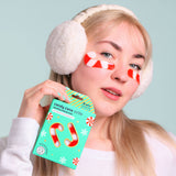 Eleanor Holiday Candy Cane Cutie Depuffing Undereye Masks