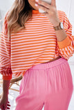 Lucille Stripe Loose Sweatshirt