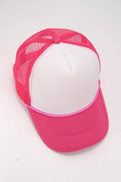Reba Foam Front Mesh Back Trucker Hat