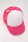 Reba Foam Front Mesh Back Trucker Hat