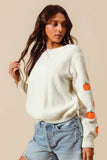 Valarie Pumpkin Sleeve Sweater