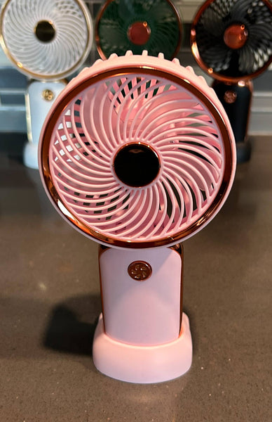 Phyllis Rechargeable Handheld Fan