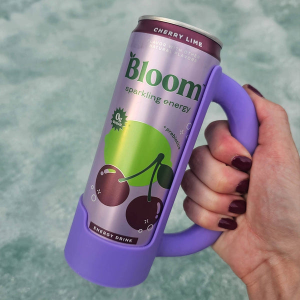 Emma 12 oz Slim Can Holder Handle