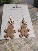 Tisha Gingerbread Dangles