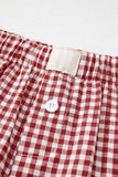 Carole Gingham High Waist Shorts