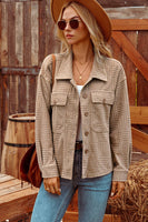 Georgia Button-up Shacket with Chest Pockets