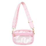 Elliot Clear PVC Crossbody Shoulder Bag