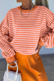 Lucille Stripe Loose Sweatshirt